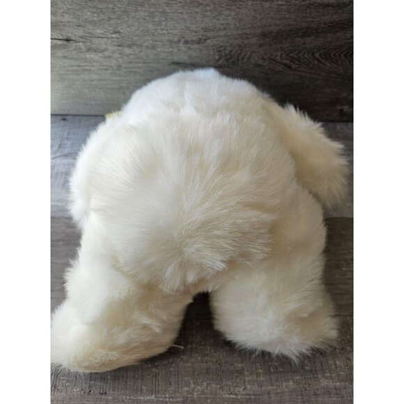 Vtg Brooklyn Doll Toy 16" White Teddy Bear Red Ribbon Pick a Pet Plush New - Picture 8 of 10
